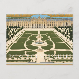 palace of versailles (22) holiday postcard