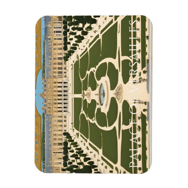 palace of versailles (22) magnet (Vertical)