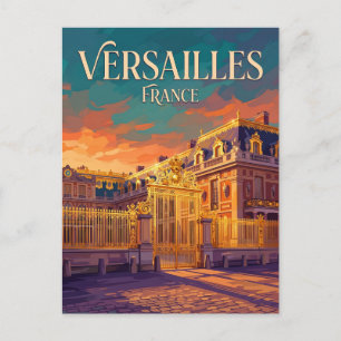 Palace of Versailles France Postcard