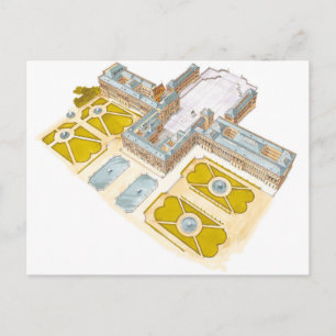 Palace of Versailles. France Postcard