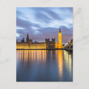 Palace of Westminster in London Postcard