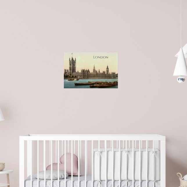 Palace of Westminster in London Poster (Nursery 2)