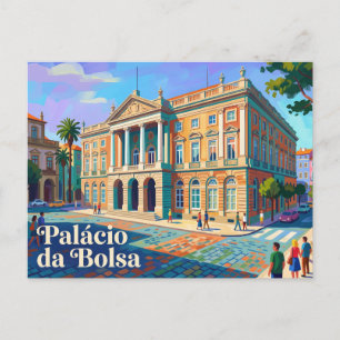 Palácio da Bolsa Portugal Postcard