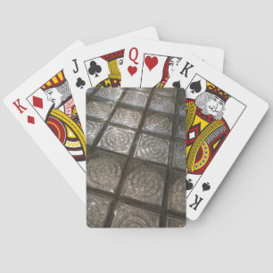 Palacio de Communicaciones, glass flooring Playing Cards
