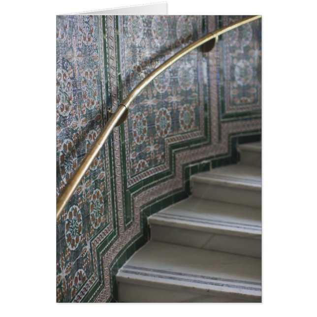 Palacio de Communicaciones, Moorish tiles (Front)