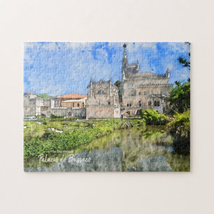 Palacio do Bussaco Portugal  Jigsaw Puzzle