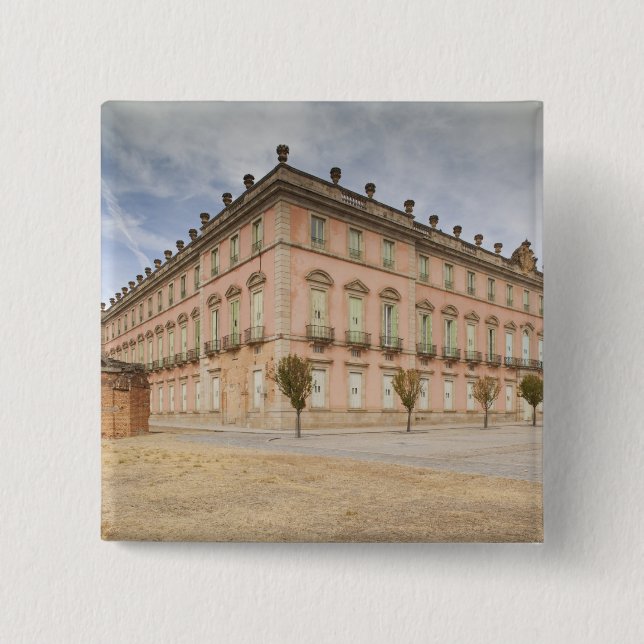 Palacio Real de Riofrio 15 Cm Square Badge (Front)