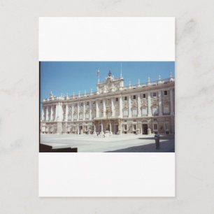 Palacio Real, Madrid Postcard