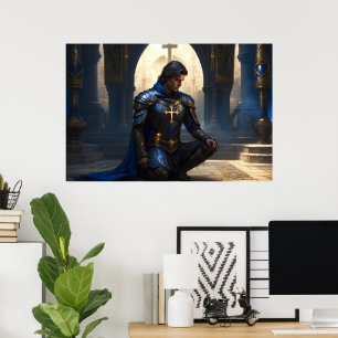 Paladin of the Supplicant Prayer Poster