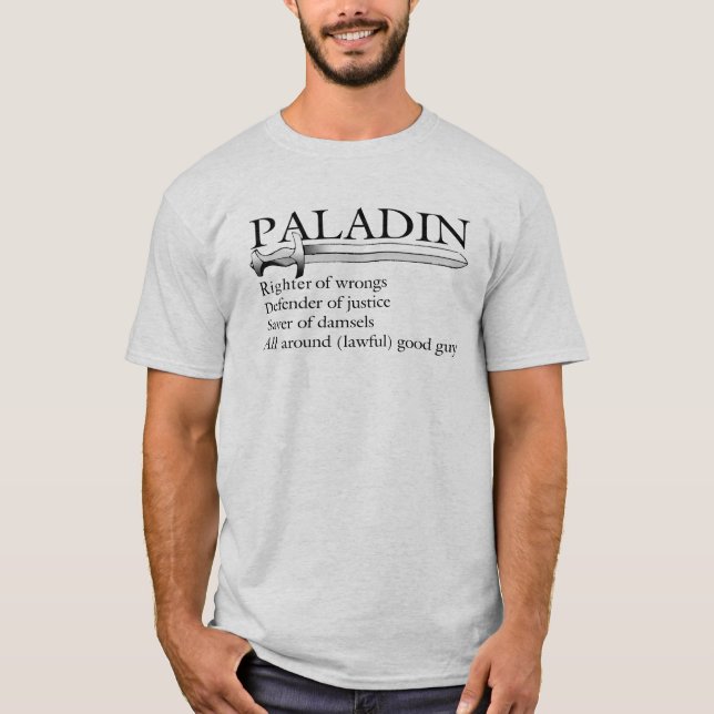 Paladin T shirt (Front)