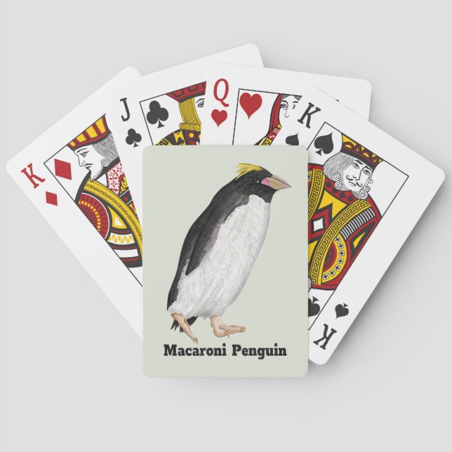 Palaeeudyptes Extinct Penguin Playing Cards (Back)