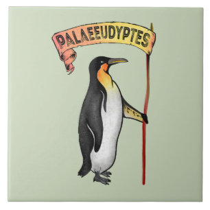 Palaeeudyptes Extinct Penguin Tile