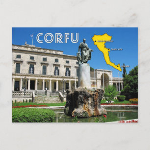 Palaia Anaktora, Corfu, Greece Postcard