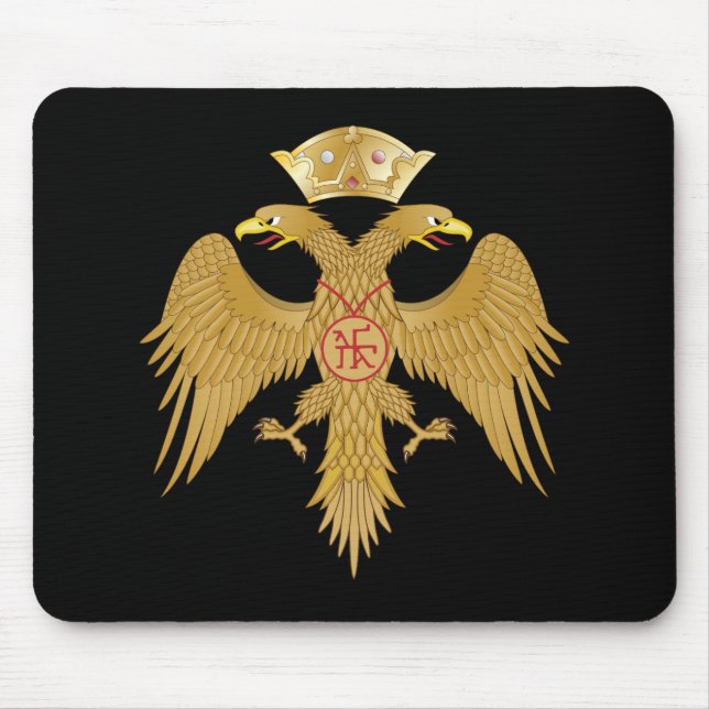 Palaiologos Eagle Mouse Mat (Front)
