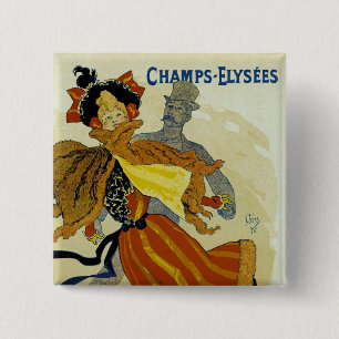 Palais de Glace 15 Cm Square Badge