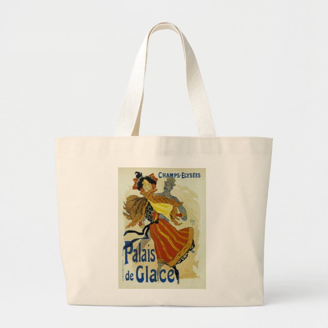 Palais de Glace Large Tote Bag (Front)