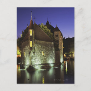 Palais de l'Isle museum in Annecy, France 2 Postcard