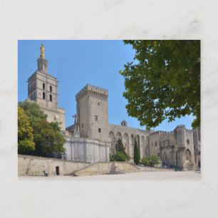Palais des Papes at Avignon in France Postcard