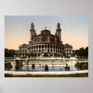 Palais du Trocadéro – Weltausstellung Paris Poster