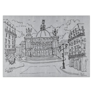 Palais Garnier Opera House Paris, France Cutting Board