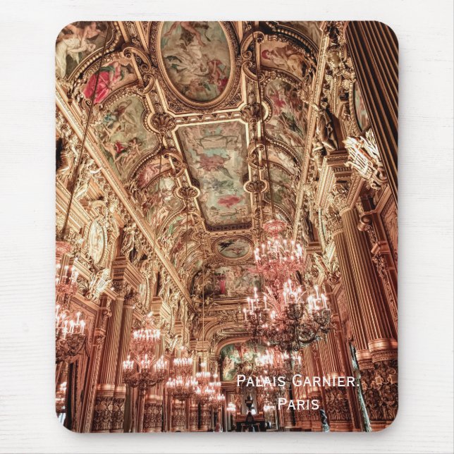 Palais Garnier Opera. Paris. France. Clipboard Mouse Mat (Front)