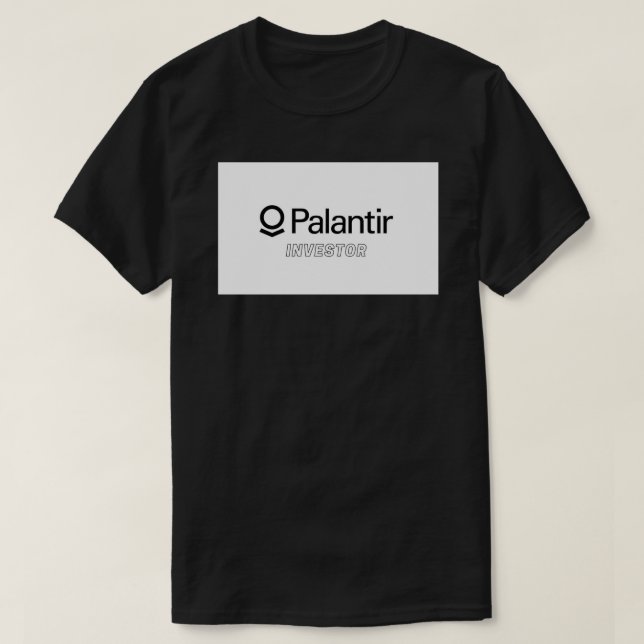 Palantir Investor $PLTR Mug.png T-Shirt (Design Front)