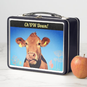 Palate Pleasing Fun Metal Lunch Box