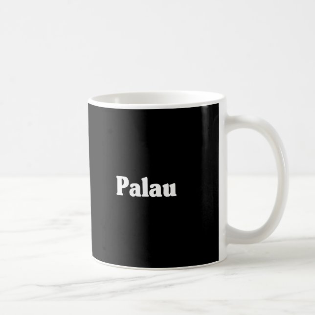 Palau Classic Style Coffee Mug (Right)