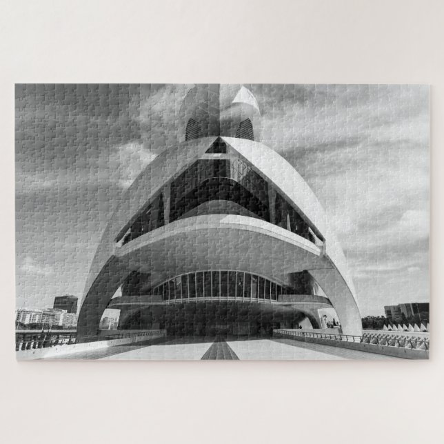 Palau de les Arts Reina Sofia, Valencia Jigsaw Puzzle (Horizontal)