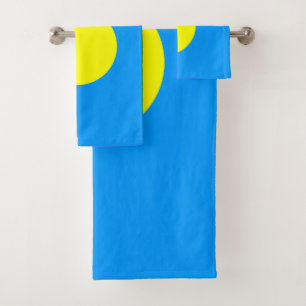 Palau Flag Bath Towel Set