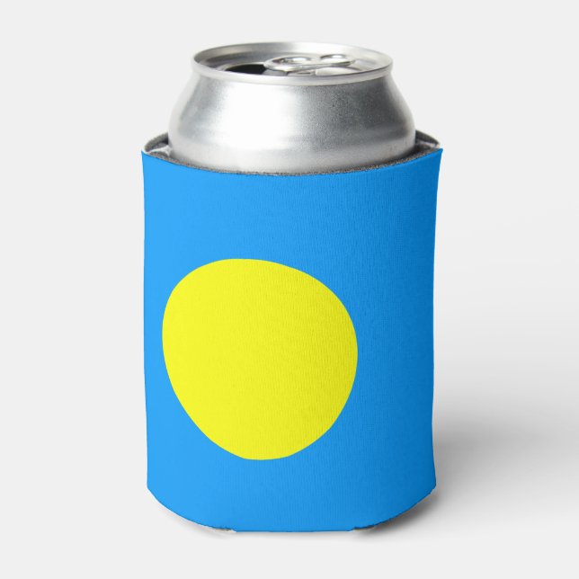 Palau Flag Can Cooler (Can Front)