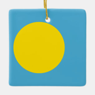 Palau Flag  Ceramic Ornament