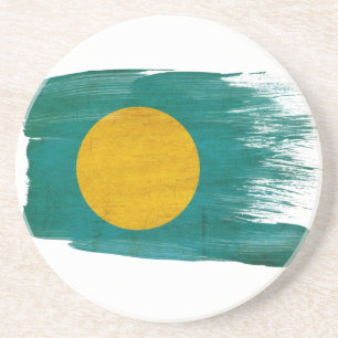 Palau Flag Coasters