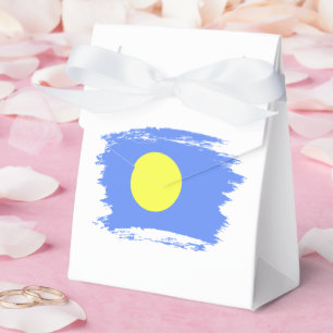 Palau flag favour box