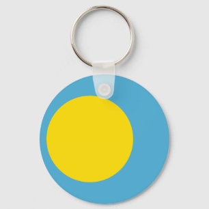 Palau Flag Key Ring