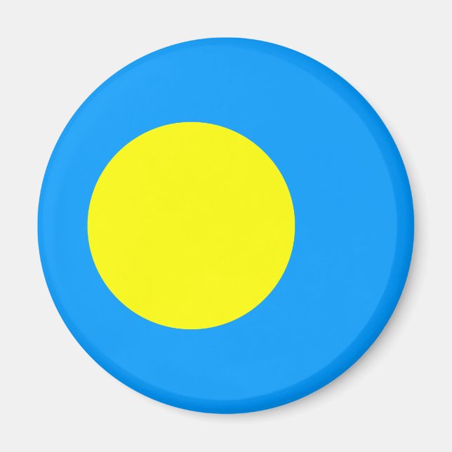 Palau Flag Magnet (Front)