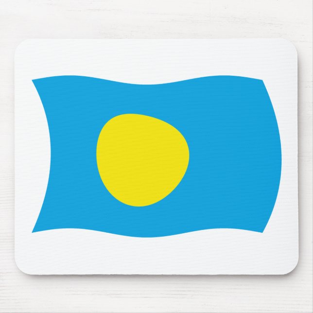Palau Flag Mousepad (Front)