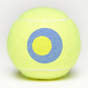 Palau flag tennis balls