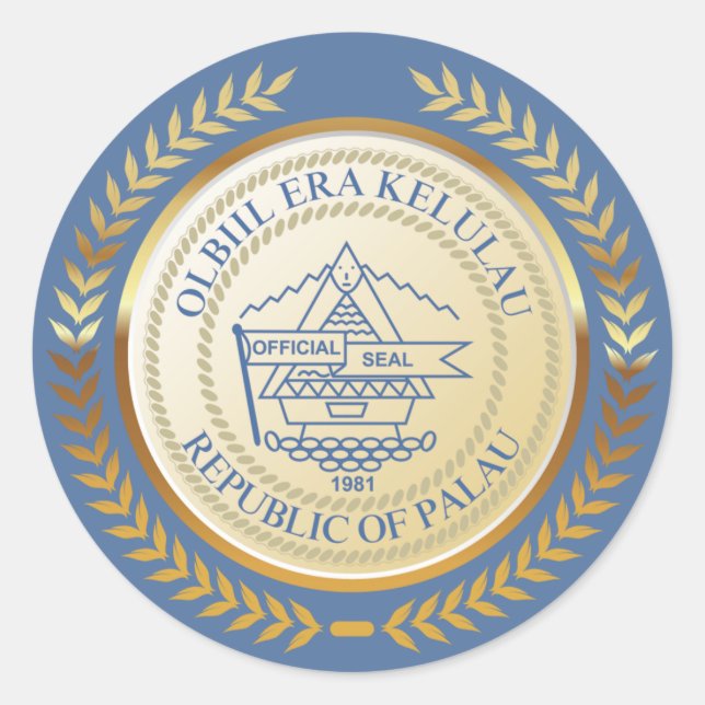 Palau Official Seal (Front)