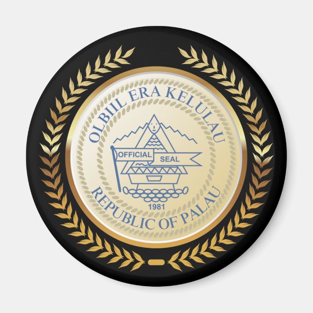 Palau Official Seal Magnet (Front)