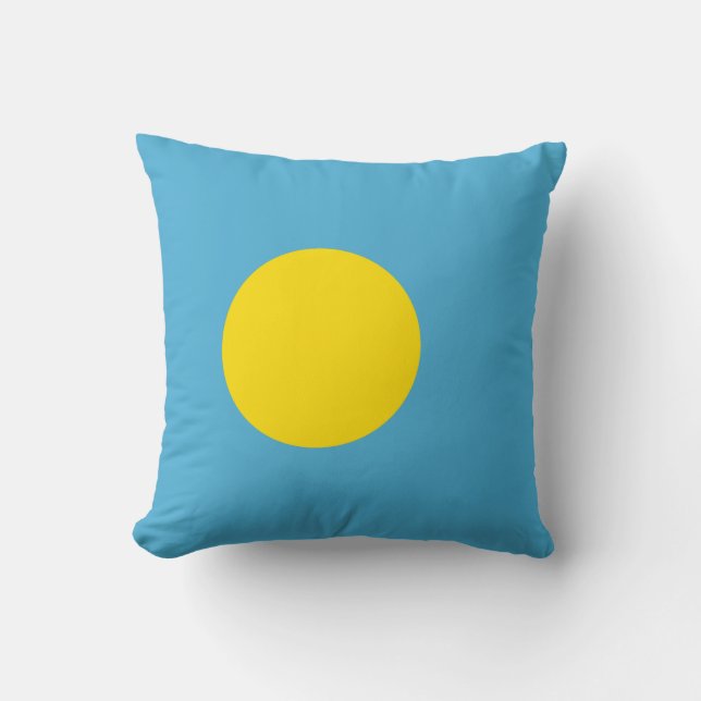 Palau – Palauan Flag Cushion (Front)