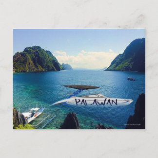 Palawan's Pristine Waters Postcard