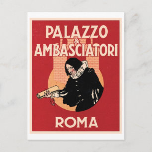 Palazzo &amp; Ambasciatori Roma Postcard