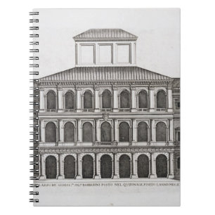 Palazzo Barberini on the Quirinale, finished 1630, Notebook