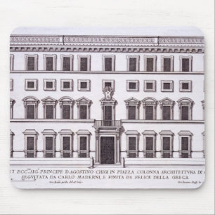 Palazzo Chigi, Piazza Colonna, Rome, from 'Palazzi Mouse Mat