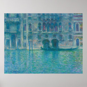 Palazzo da Mula, Venice - Claude Monet Fine Art Poster