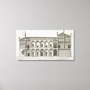 Palazzo di Santo Spirito, from 'Palazzi di Roma', Canvas Print