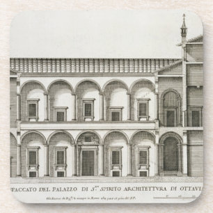 Palazzo di Santo Spirito, from 'Palazzi di Roma', Coaster