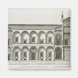 Palazzo di Santo Spirito, from 'Palazzi di Roma', Magnet
