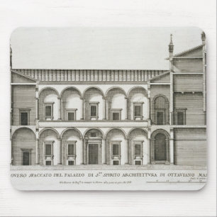 Palazzo di Santo Spirito, from 'Palazzi di Roma', Mouse Mat